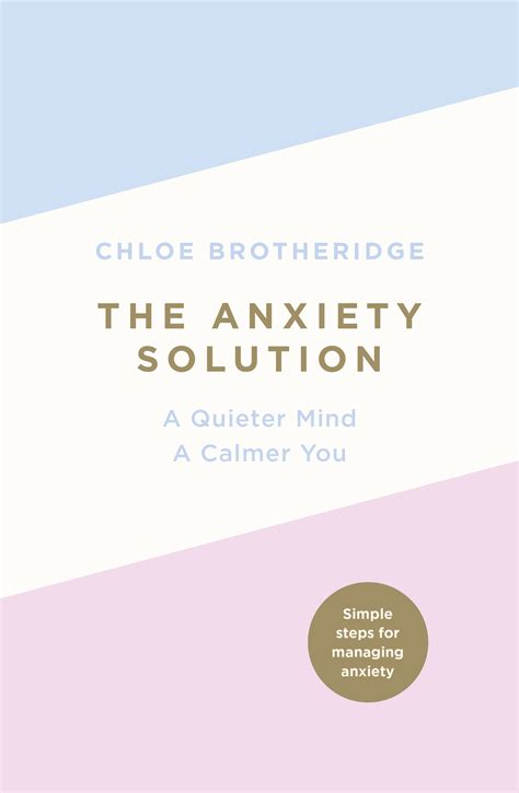 the anxiety solution book